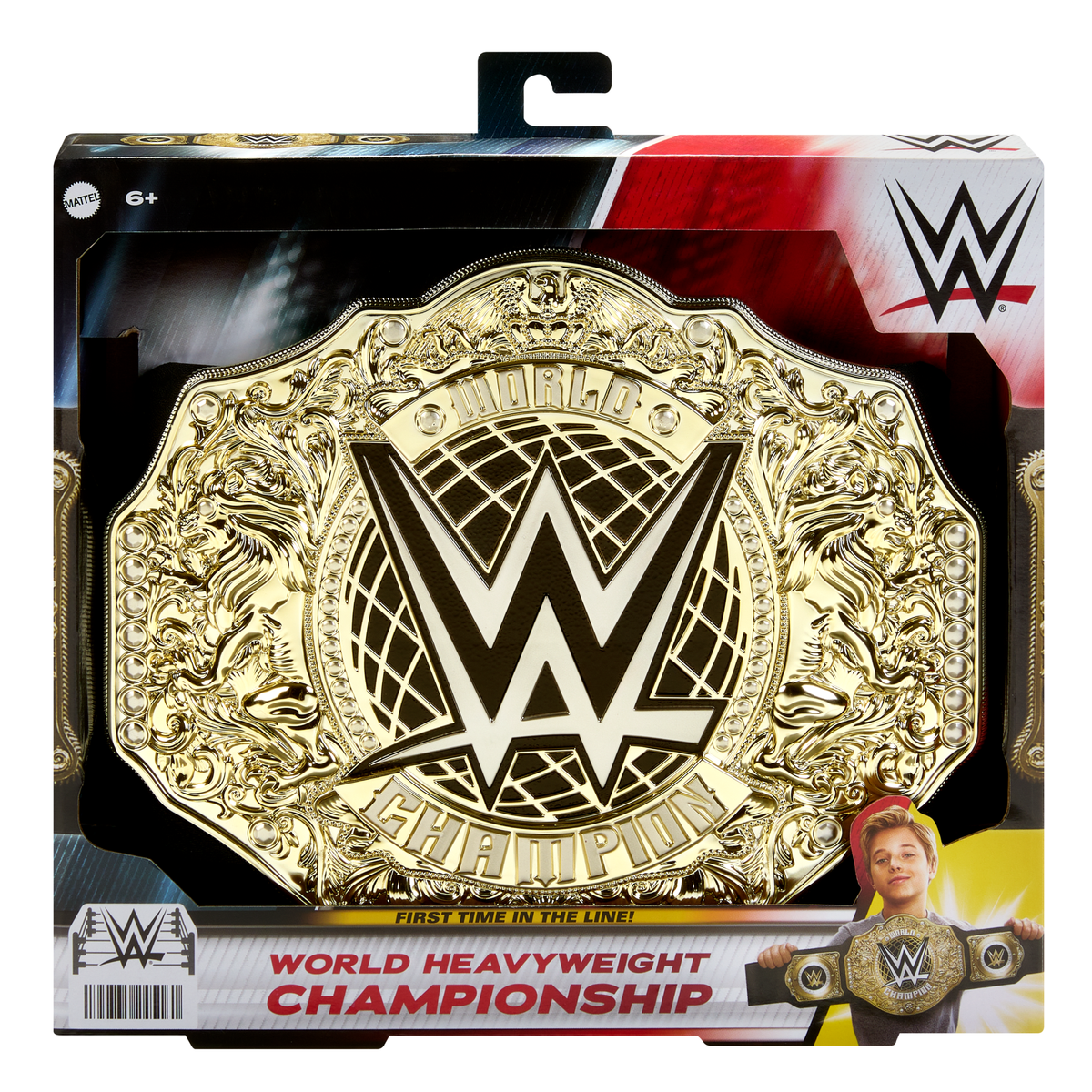 WWE Championship Title, World Heavyweight Role-Play & Costume, Leather-Like Belt
