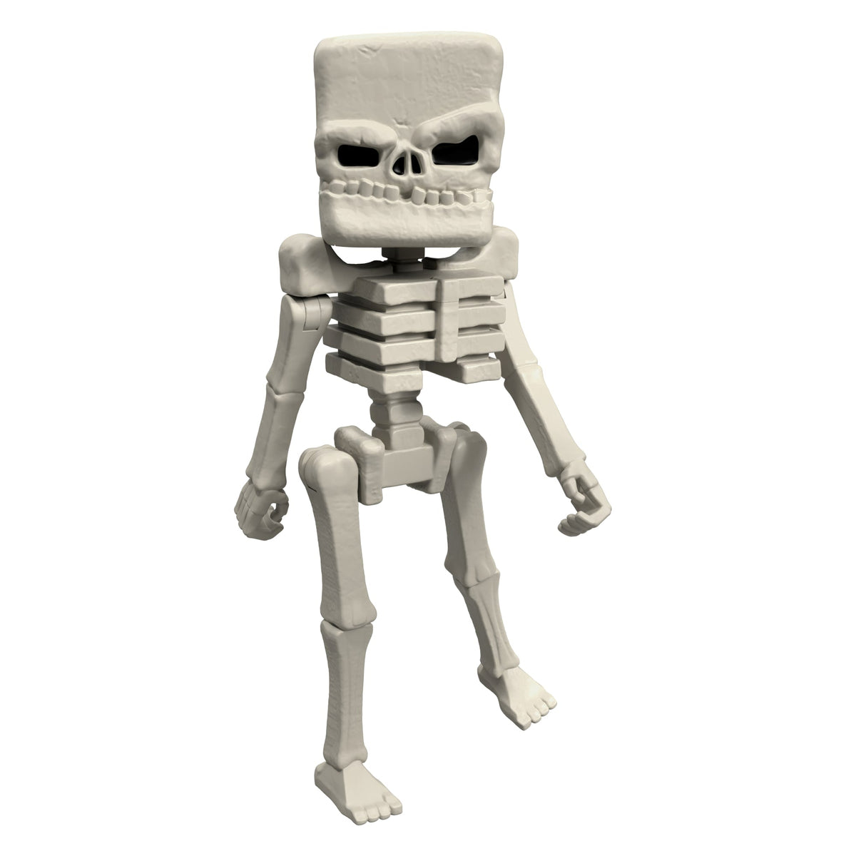 Minecraft Skeleton Action Figure & Accessories, 4-inch Toy Set inspired By A Minecraft Movie