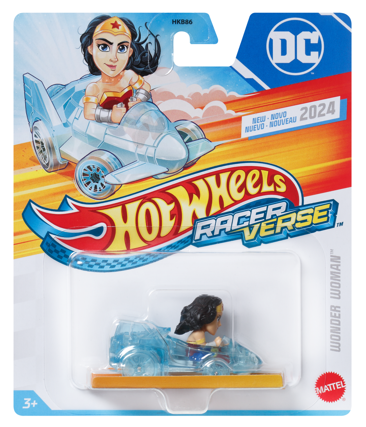 Hot Wheels RacerVerse Veículo de Brinquedo Mulher Maravilha