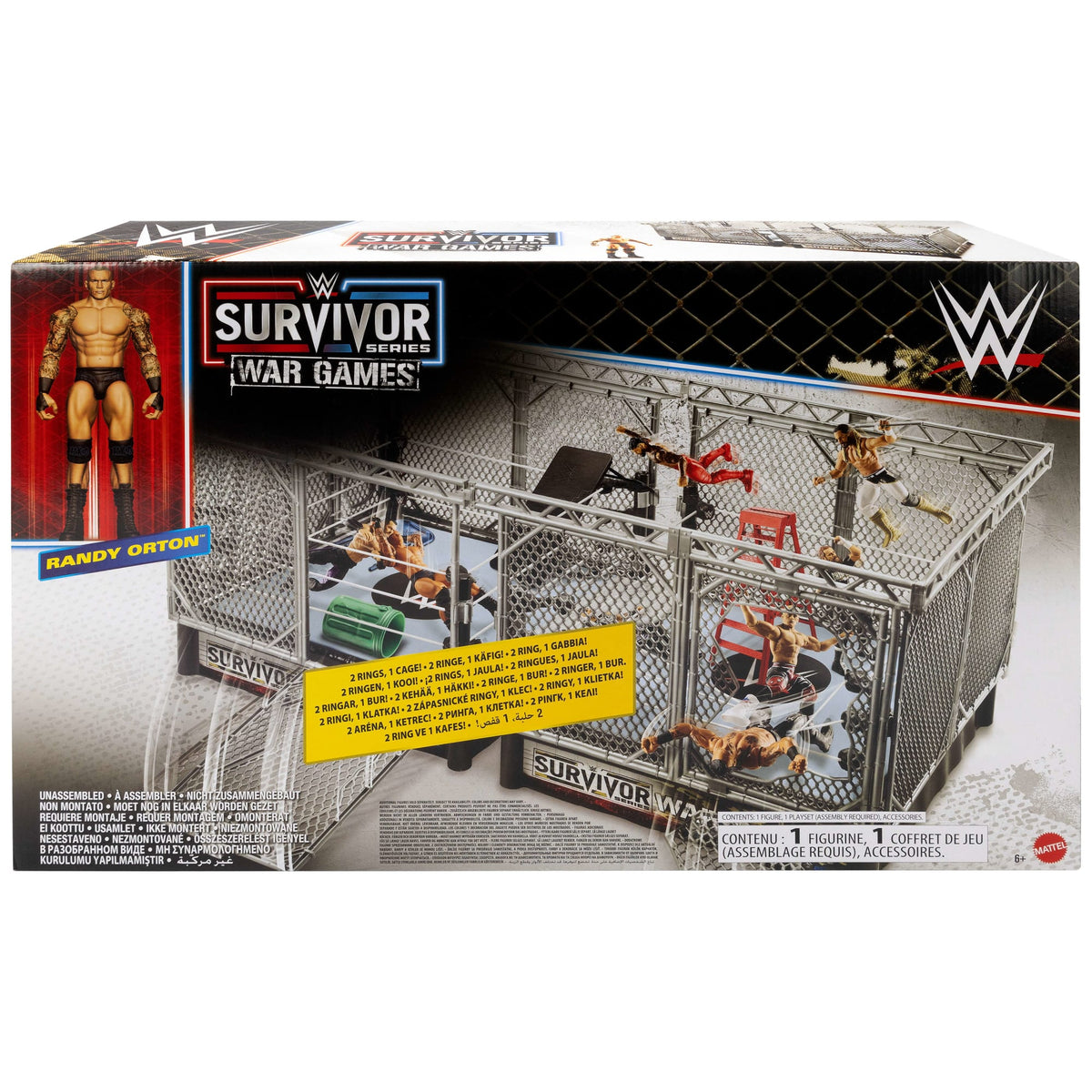 Wwe-Coffret Les Guerriers du Ring Survivor Series-Coffret Avec 2Rings