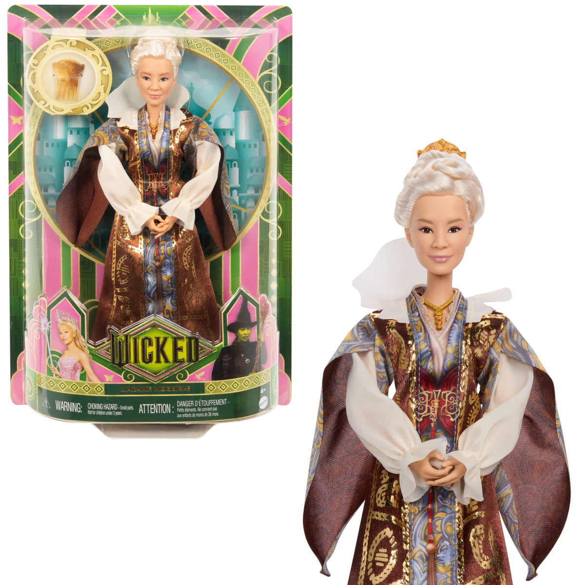 Universal Pictures’ Wicked  Poupée Mode  Madame Morrible, Access.