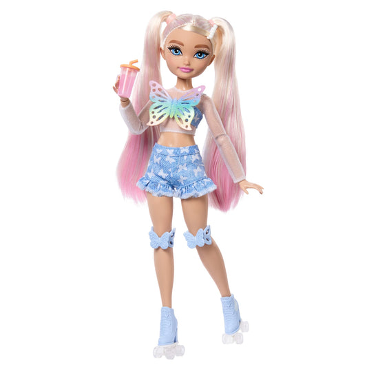 Barbie  Équipe de Rêve  Poupée  Barbie Malibu Patins à Roulettes