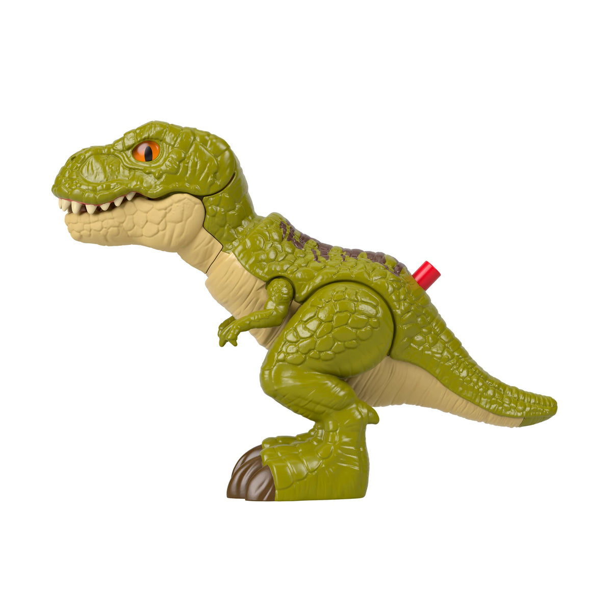 Fisher-Price Imaginext Jurassic World Rebirth Tyrannosaurus Rex Dinosaur Action Figure With Motion