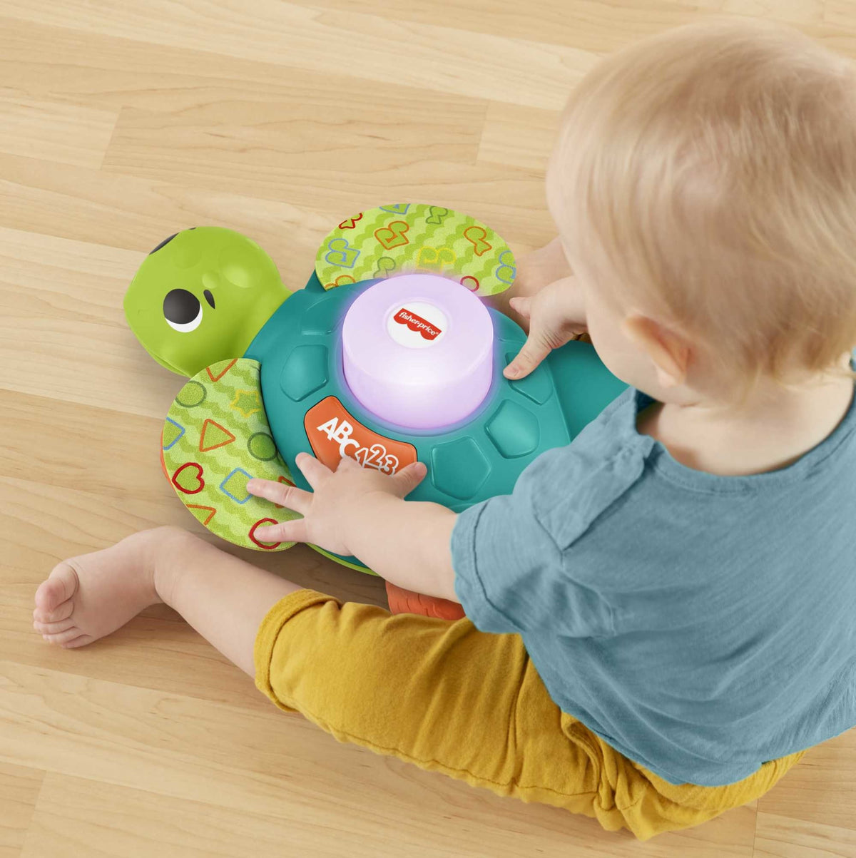Fisher-Price Linkimals Tortue de Mer S’Asseoir et Ramper