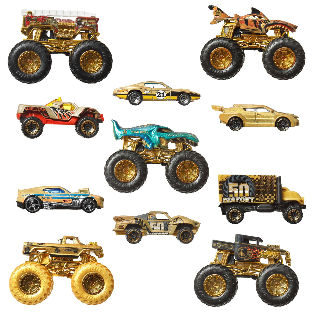 Hot Wheels  Monster Trucks  Trophy Champions (Champions de Trophées)
