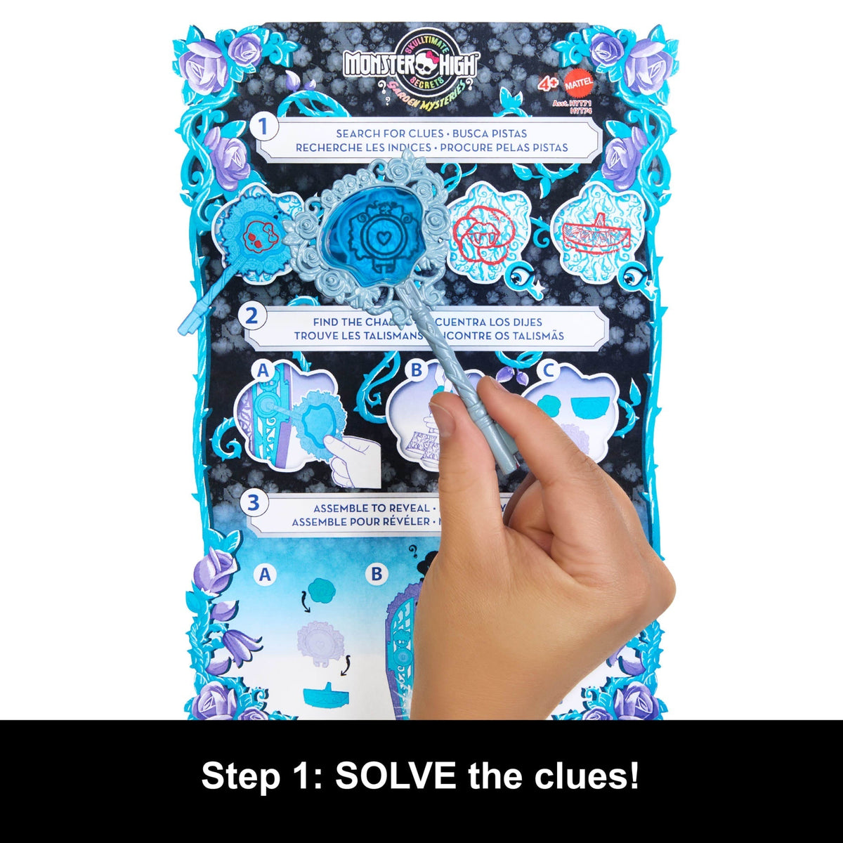 Monster High Skulltimate Secrets Garden Mysteries Playset, Twyla Doll With 19+ Surprises