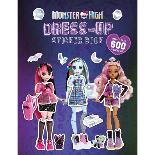 Monster High: Dress-Up Sticker Book (Ages 6+) | Mattel