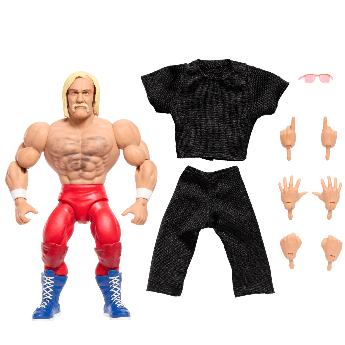 Wwe  Superstars  Figurine Articulée et Accessoires  Hulk Hogan