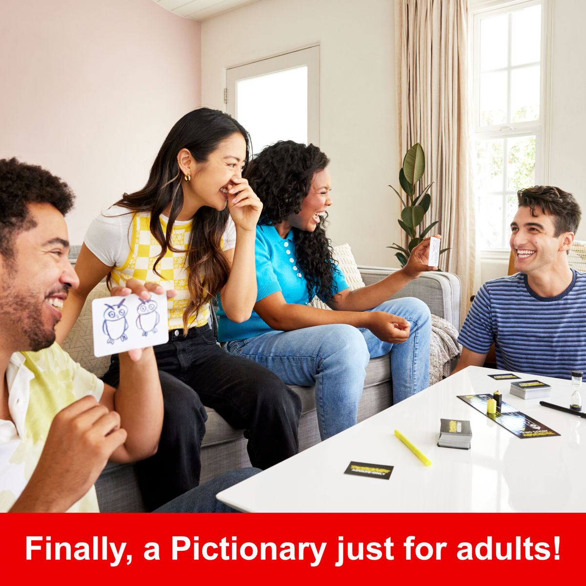 Pictionary Adults Only Party Game For Adults And Game Night, Drawing Game With Silly Sketches