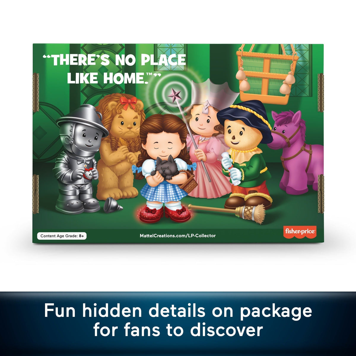 Little People Collector The Wizard Of Oz Special Edition Set For Adults & Fans, 4 Figures