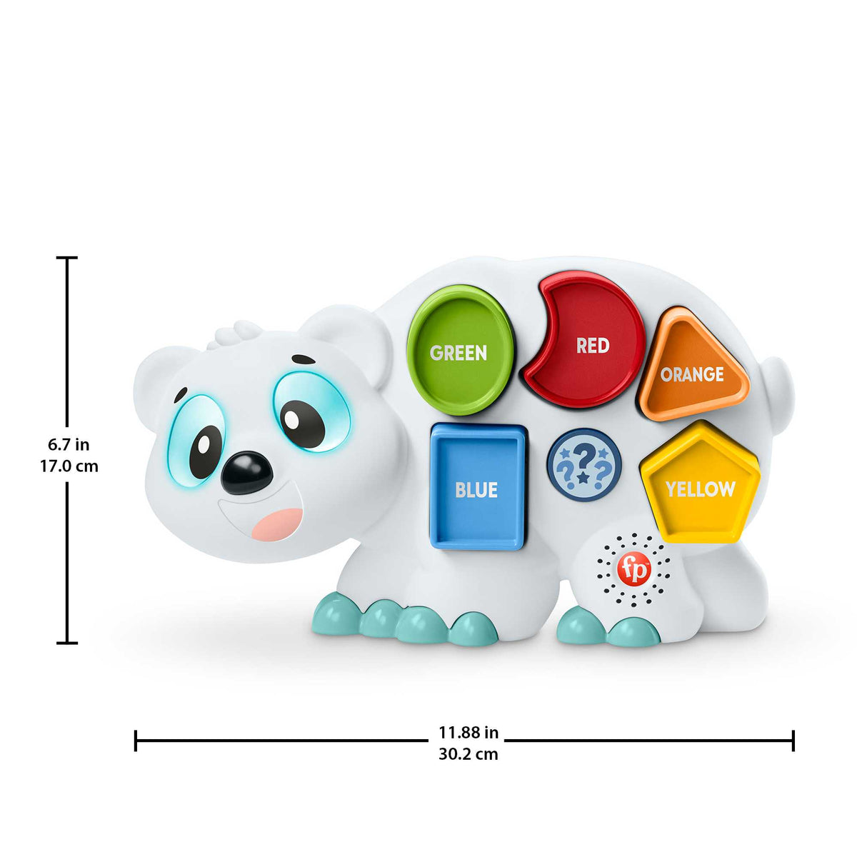 Fisher-Price Linkimals Puzzlin' Shapes Polar Bear - French Version