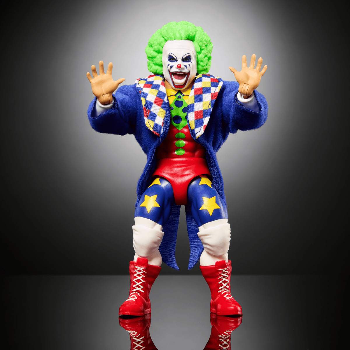 Wwe  Superstars  Figurine Articulée et Accessoires  Doink The Clown