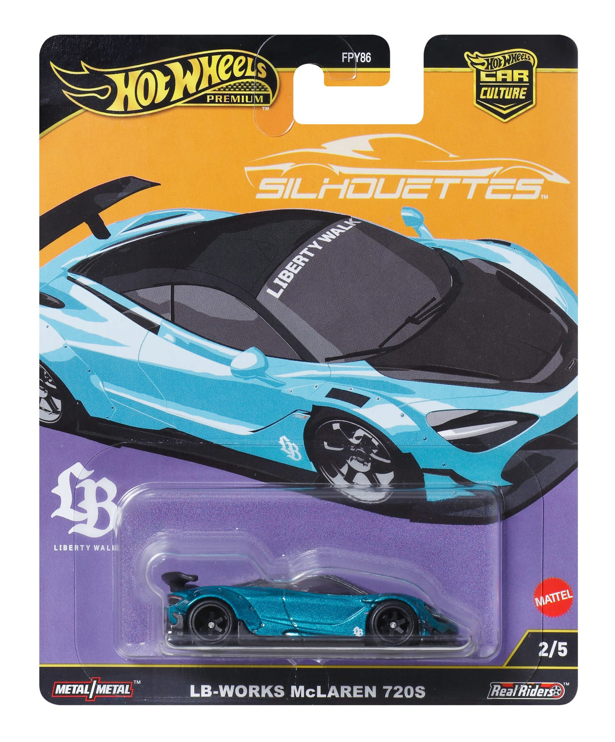 Hot Wheels Collector Vehículo de Colección Auto LB McLaren 720S