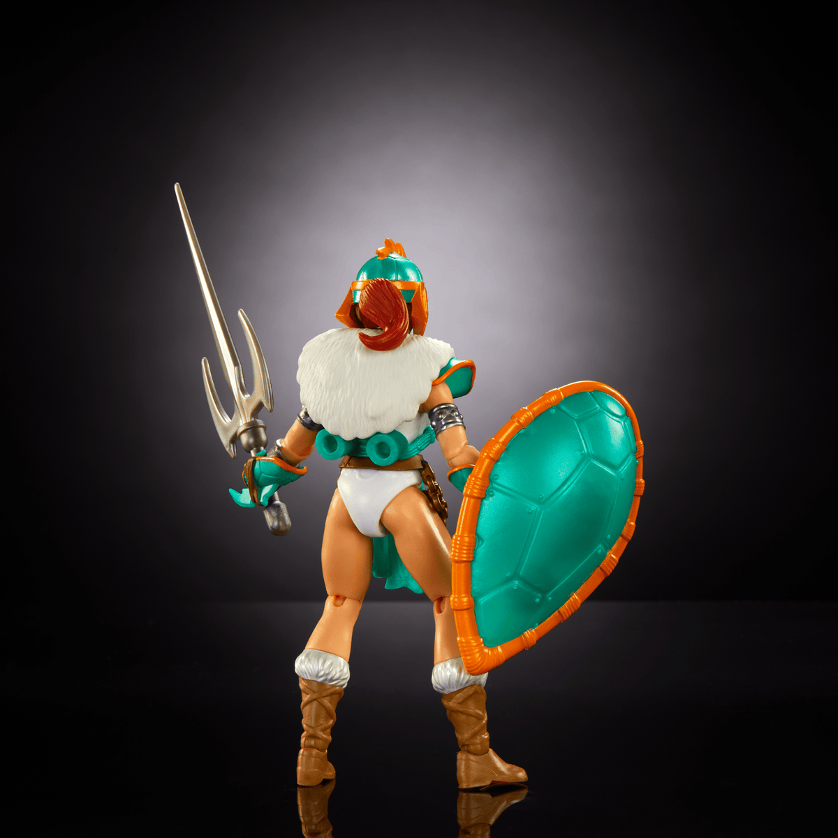 Masters Of The Universe Origins Turtles Of Grayskull Teela Action Figure Toy in Turtle inspired Armor