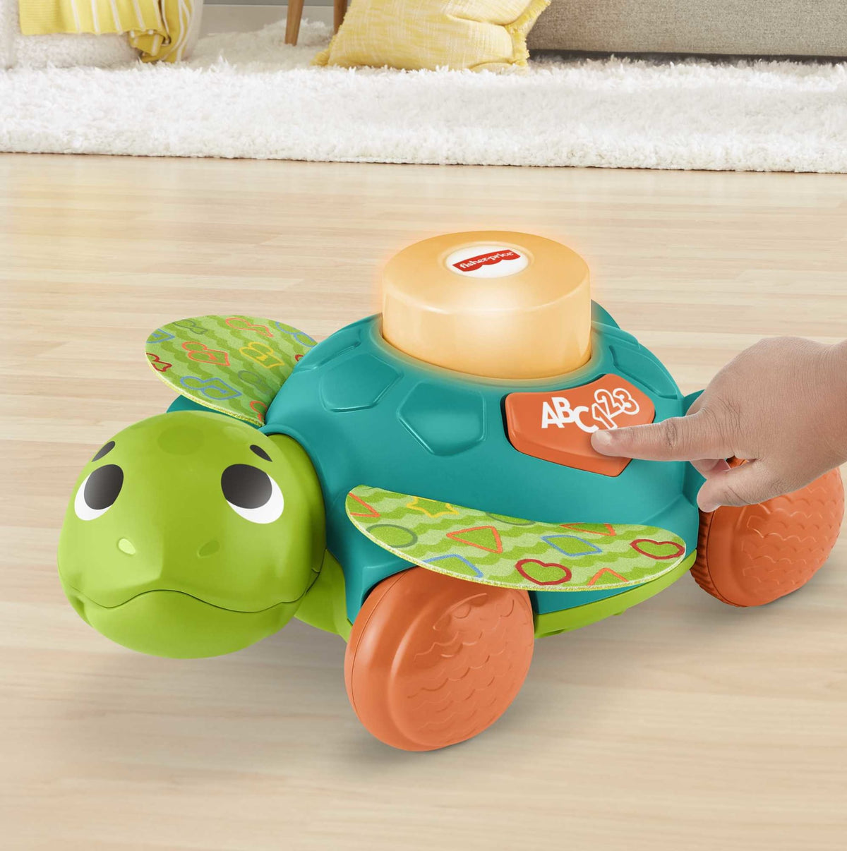 Fisher-Price Linkimals Tortue de Mer S’Asseoir et Ramper